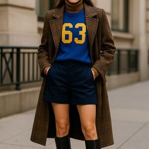 Blue Graphic Shirt